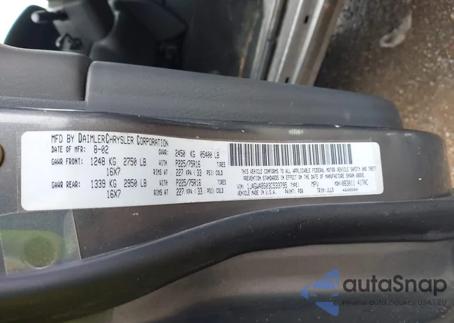 1J4GW48S73C545863: 42222247