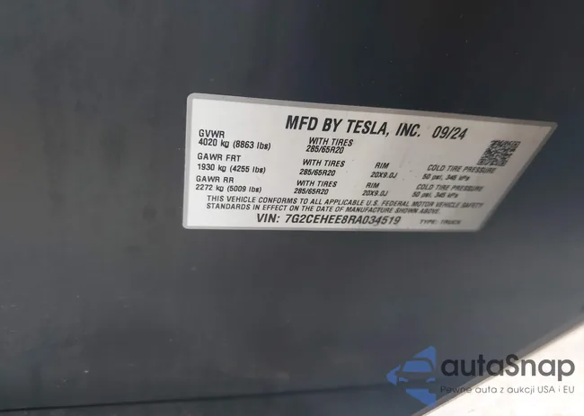 7G2CEHEE8RA034519: 42223426