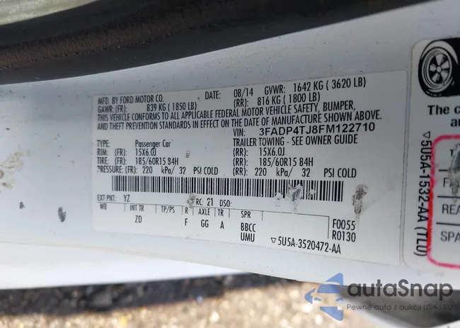 3FADP4TJ8FM122710: 42223606