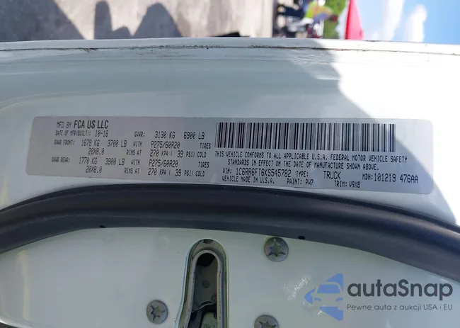 1C6RR6FT6KS545782: 42223635