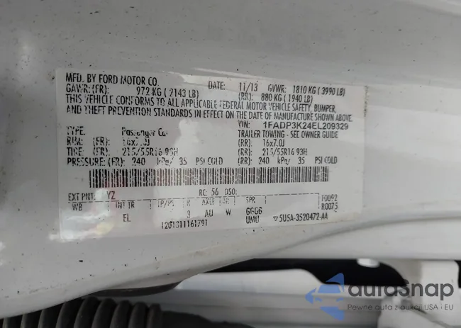 1FADP3K24EL209329: 42223749