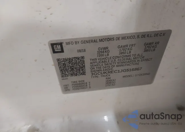 3GCUKREC1JG516867: 42223948