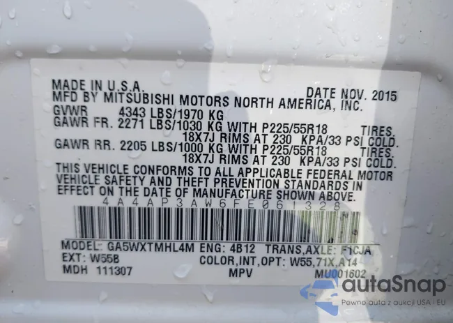 4A4AP3AW6FE061328: 42223295