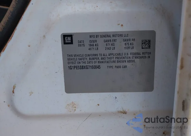 1G1PE5SBXG7160845: 42223370