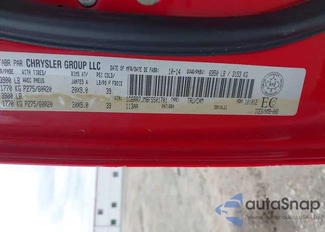 1C6RR7JM8FS501701: 42224424