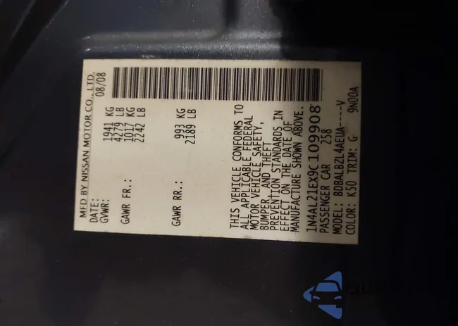 1N4AL21EX9C109908: 42224467