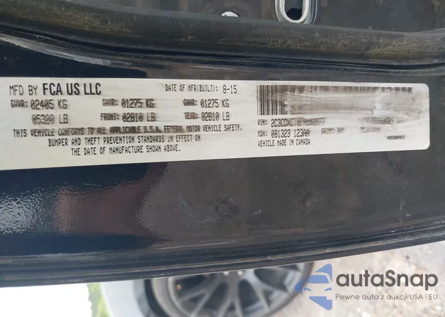 2C3CDXCT0FH902477: 42224477