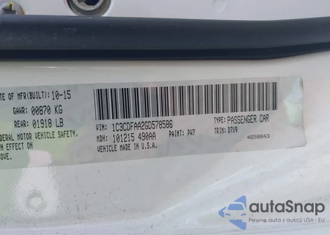 1C3CDFAA2GD578586: 42224549