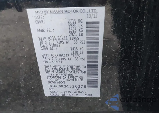 5N1AL0MM2DC326276: 42224710