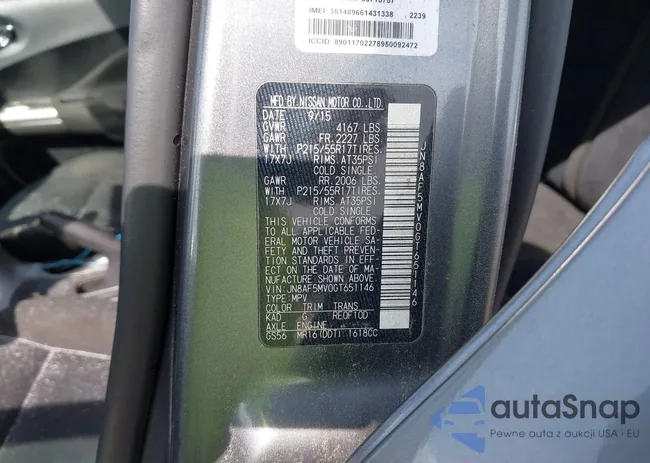 JN8AF5MV0GT651146: 42224769