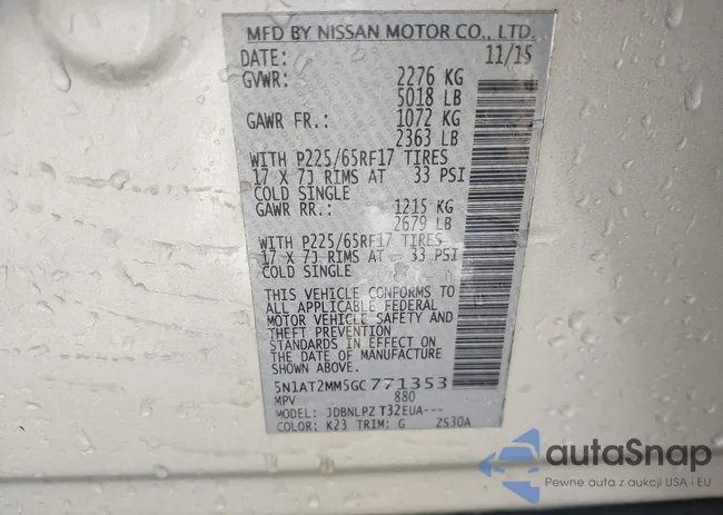 5N1AT2MM5GC771353: 42224890