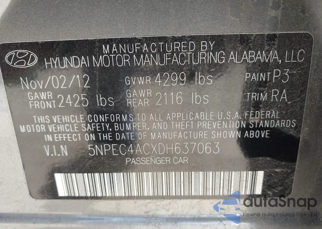 5NPEC4ACXDH637063: 42224981