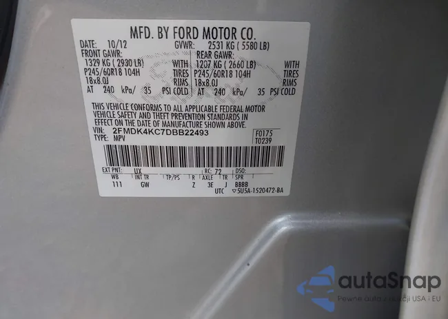 2FMDK4KC7DBB22493: 42224044