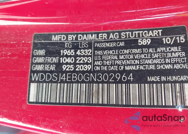 WDDSJ4EB0GN302964: 42225036