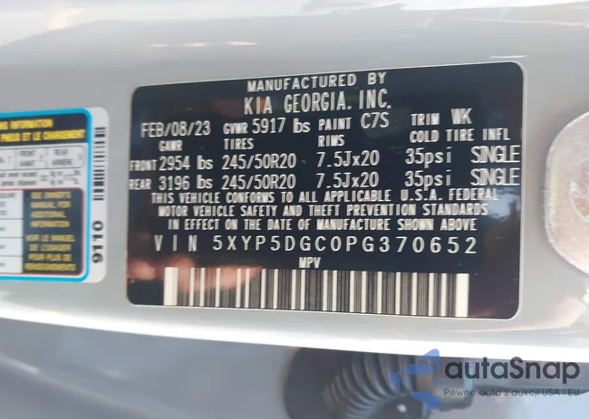 5XYP5DGC0PG370652: 42226690