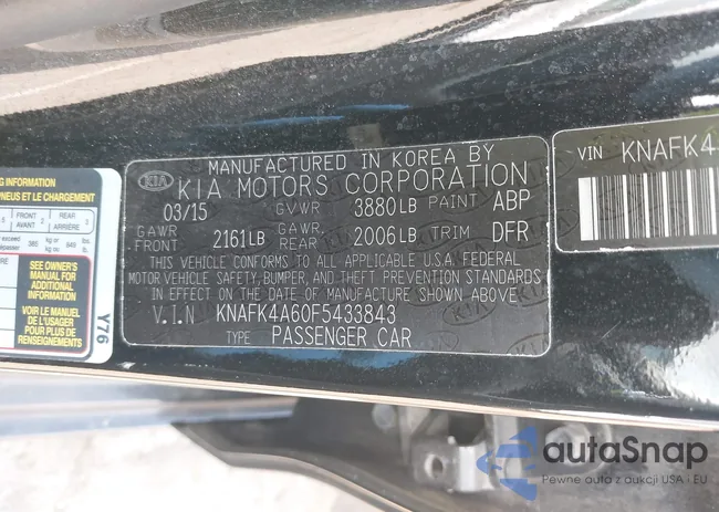 KNAFK4A60F5433843: 42226139