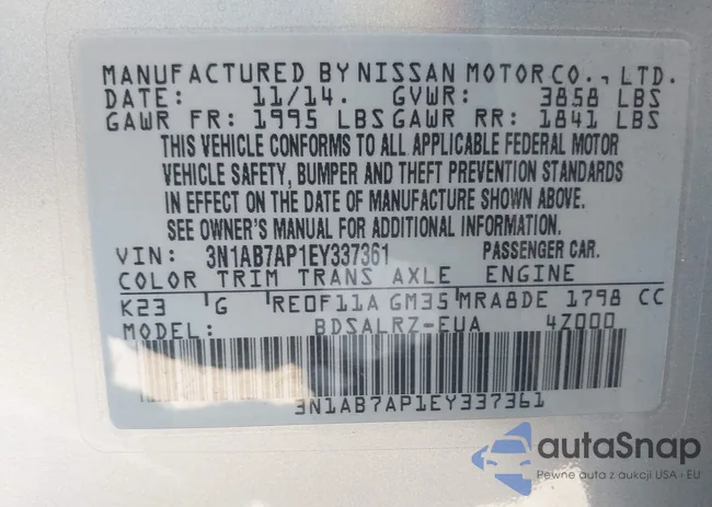 3N1AB7AP1EY337361: 42226206