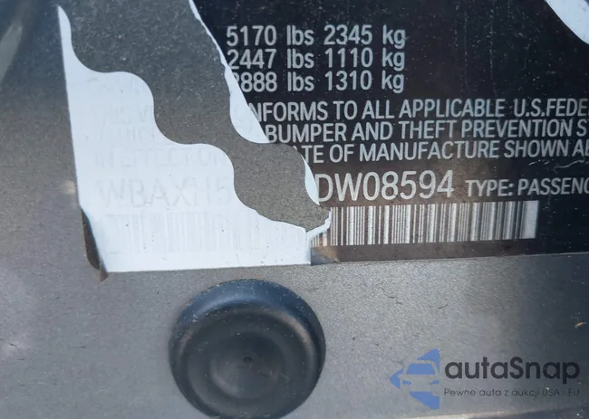 WBAXH5C56CDW08594: 42226269