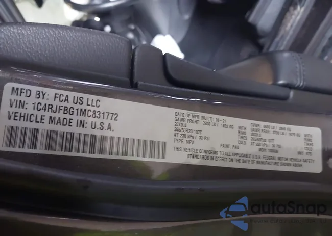 1C4RJFBG1MC831772: 42227486