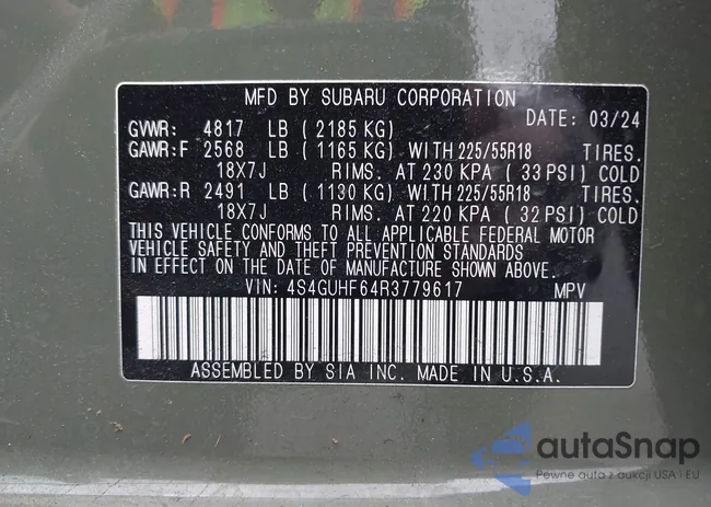 4S4GUHF64R3779617: 42227701