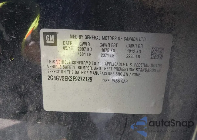 2G4GV5EK2F9272129: 42227830