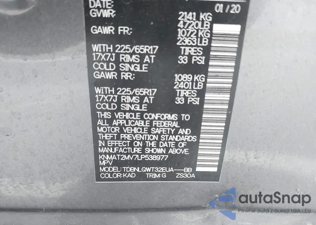 KNMAT2MV7LP538977: 42227082