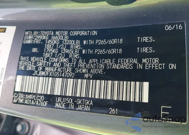 JTJBM7FX1G5147092: 42228540