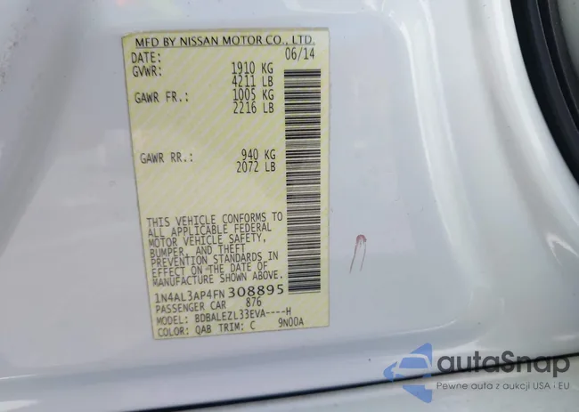 1N4AL3AP4FN308895: 42228848