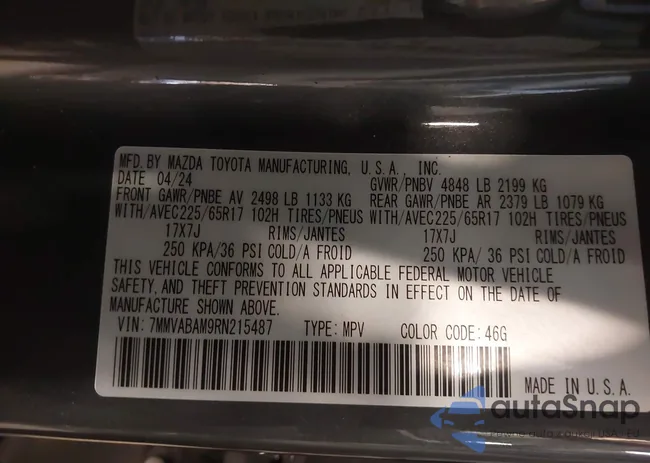 7MMVABAM9RN215487: 42228941