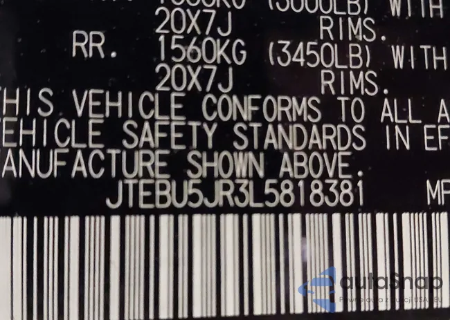 JTEBU5JR3L5818381: 42228015