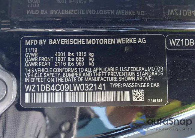 WZ1DB4C09LW032141: 42228125