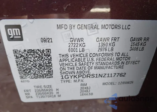 1GYKPDRS1NZ117762: 42228162