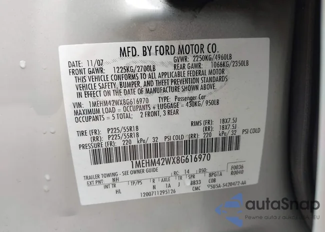 1MEHM42WX8G616970: 42228180