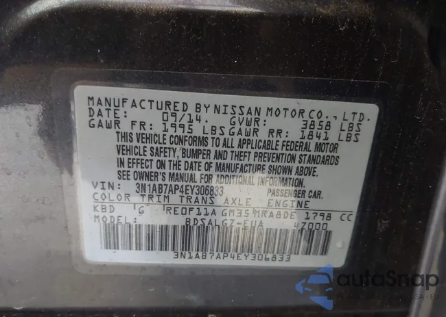 3N1AB7AP4EY306833: 42228298