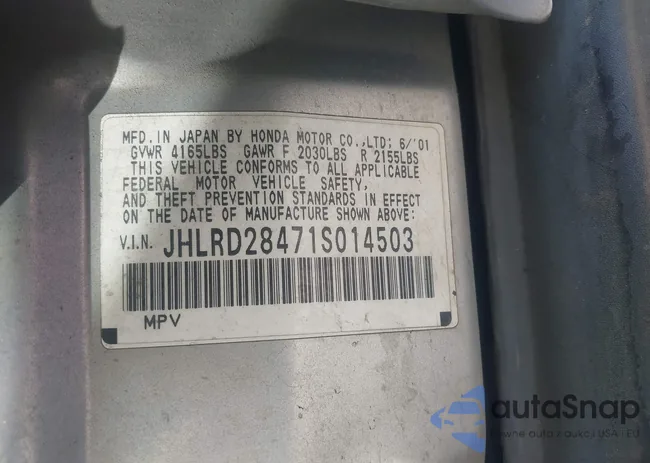 JHLRD28471S014503: 42229422