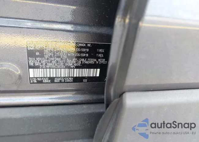 2T3C1RFVXRC295264: 42229471