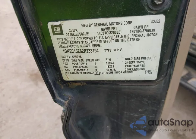 1GKEC13Z62R233154: 42229172