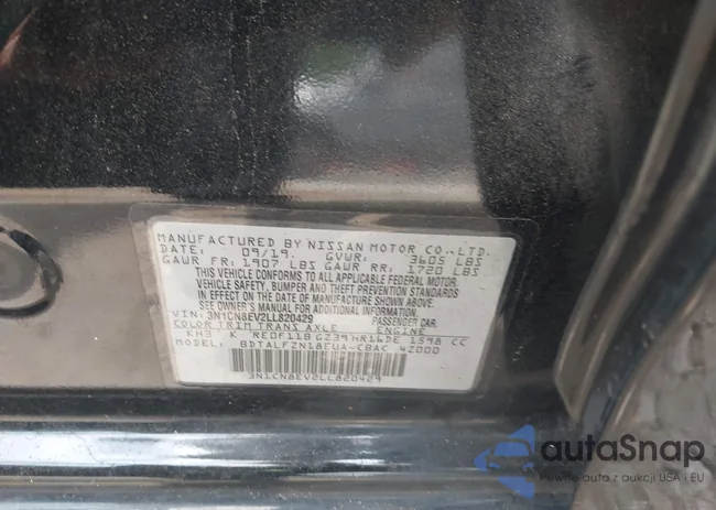 3N1CN8EV2LL820429: 42229243