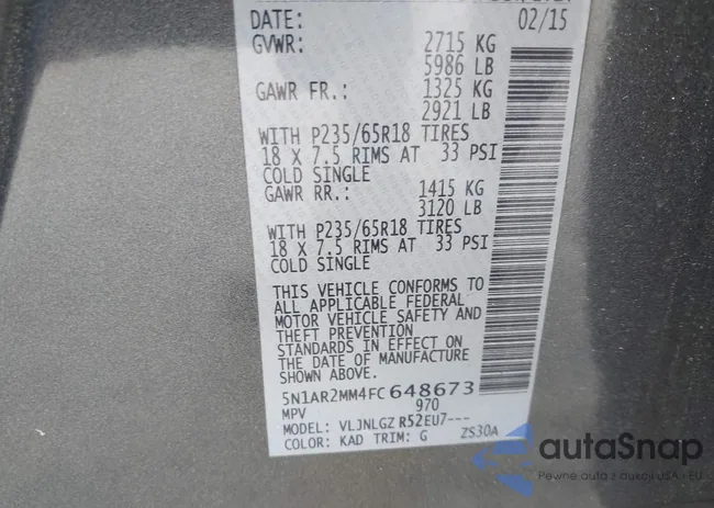 5N1AR2MM4FC648673: 42230767