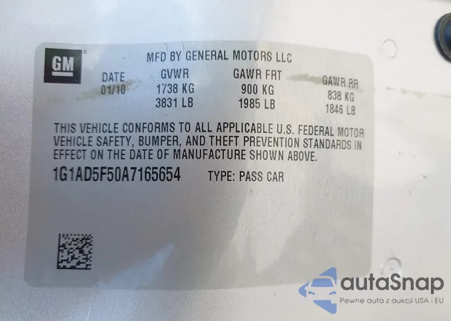 1G1AD5F50A7165654: 42230970