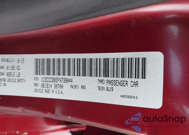 1C3CCCBB3FN739044: 42230213