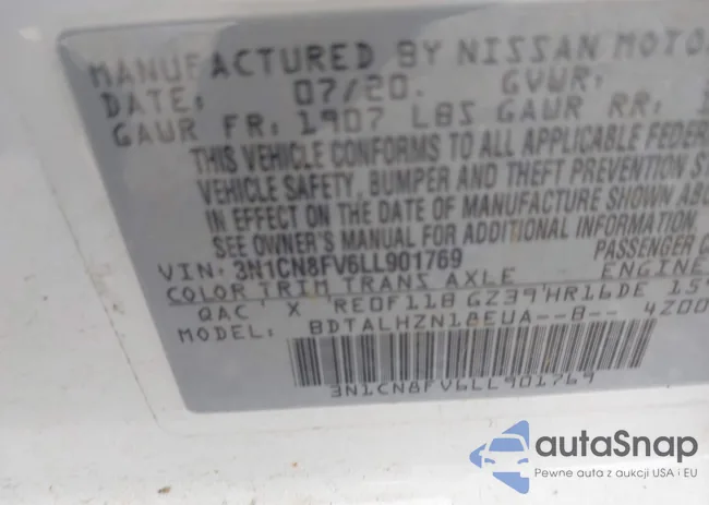 3N1CN8FV6LL901769: 42231464