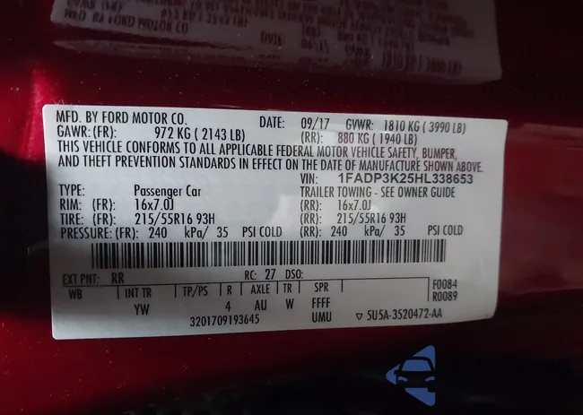 1FADP3K25HL338653: 42231533