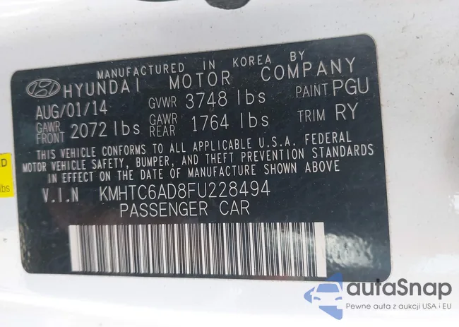 KMHTC6AD8FU228494: 42231797