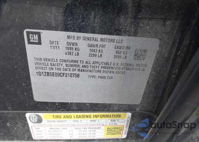 1G1ZB5E09CF210758: 42231218