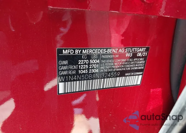 W1N4N5DB8NJ324559: 42232509