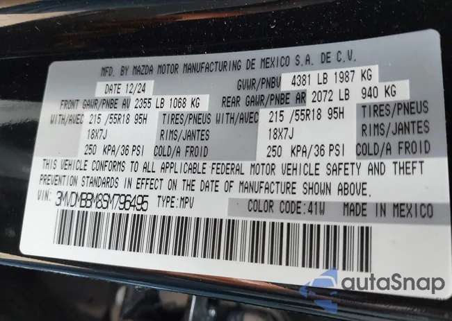 3MVDMBBM8SM796495: 42232685