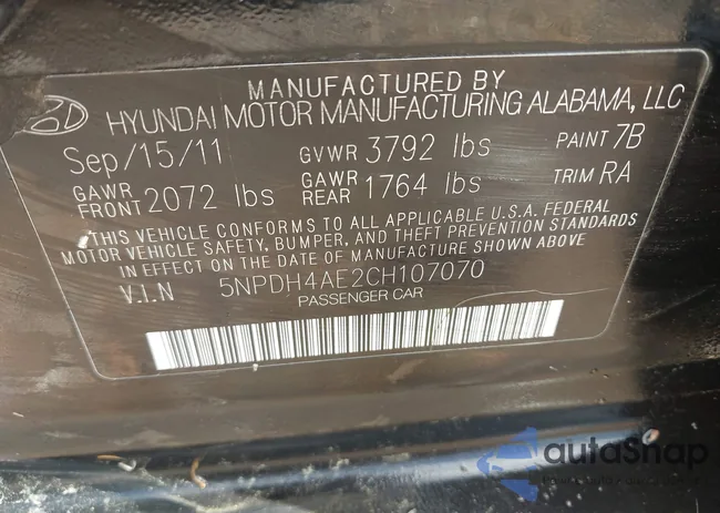 5NPDH4AE2CH107070: 42232744