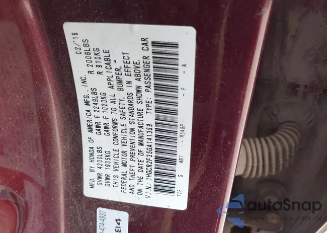 1HGCR2F35GA141359: 42232756