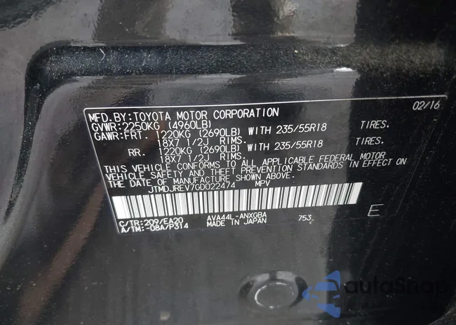 JTMDJREV7GD022474: 42232846